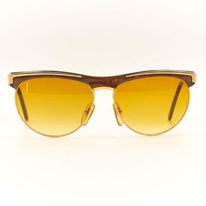 Emanuel Ungaro BY Ratti C502 Vintage Metal Tortoise Combination Sunglasses / Men Women / Used Condition with New Replacement Lenses