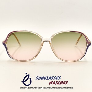 SILHOUETTE SPX M 1771 Vintage Clear Sunglasses Made in Austria / NOS New Old Stock Eyewear for Women / New Lenses