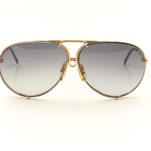 PORSCHE DESIGN by CARRERA 5623 40 Austria 80&#39;s Rare Large Vintage Sunglasses / Good Used Condition with New Lenses / Interchangeable Lenses
