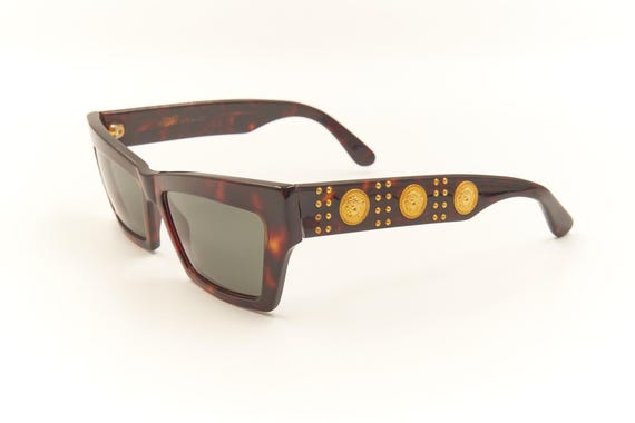 Authentic GIANNI VERSACE Mod Col Tortoise Medusa … - image 3