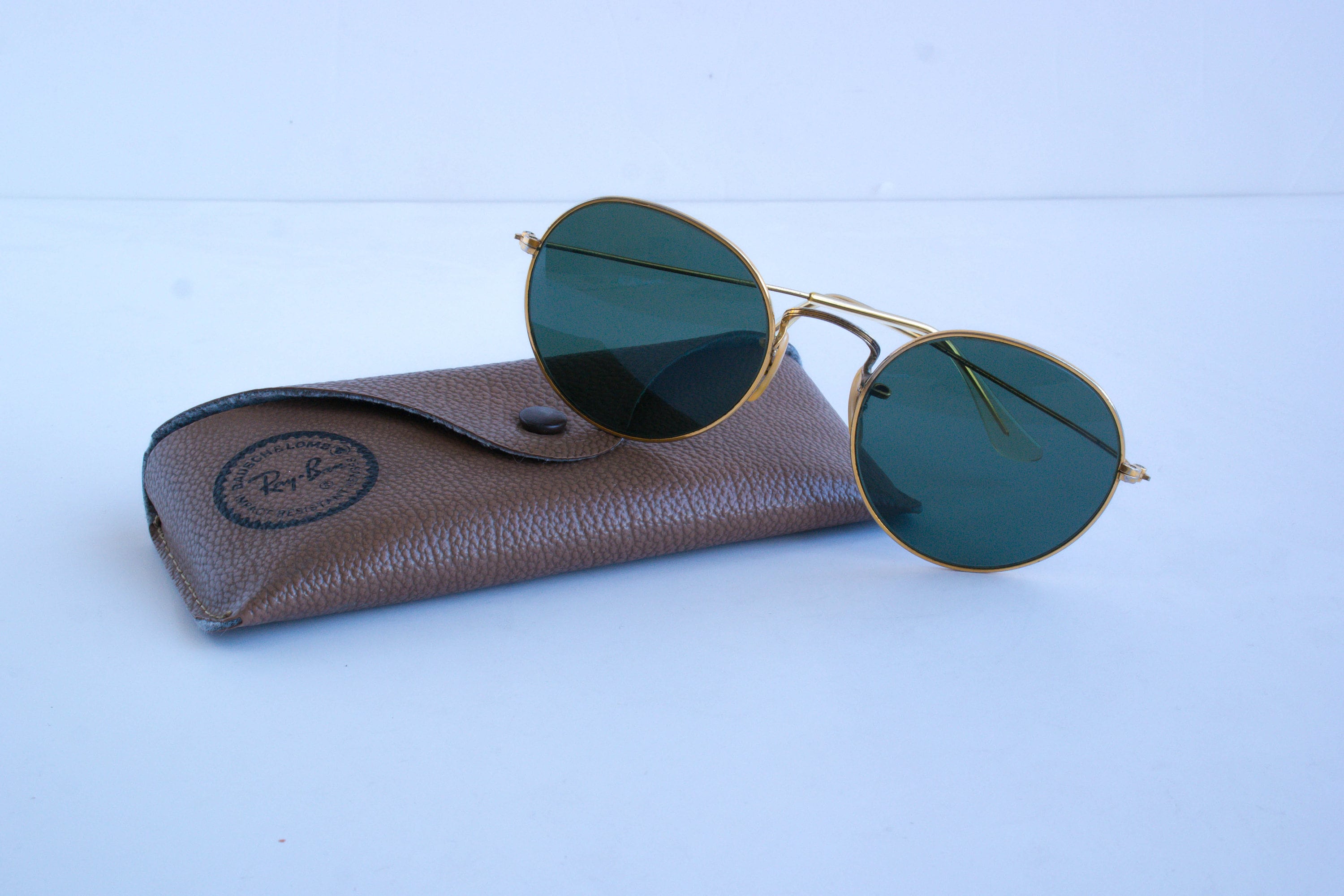 RAY BAN Bausch Lomb B&L John Lennon Style W0607 Round Aviator - Etsy