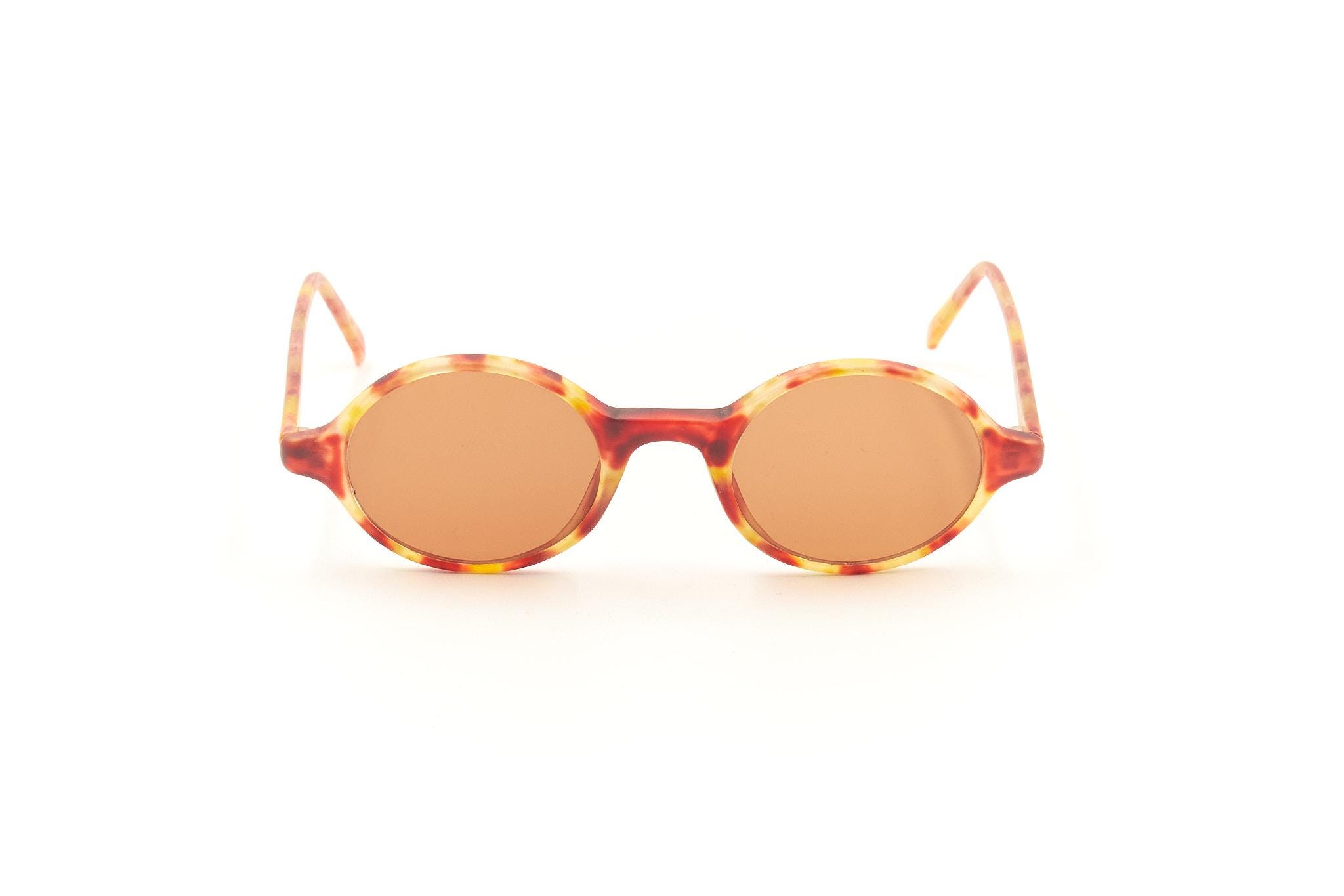 Metzler NWOT Ladies Tortoise Square Frame Gold Sides With Blush Lens Sunglasses Metzler 7645, Vintage 80s Gold Semi Rimless Oversized Square  main image 4