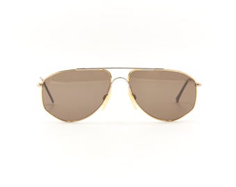 ESCHENBACH 1990s Vintage HighEnd Aviator Sunglasses Made in Germany / Good Preowned Eyewear for Men & Women with New Lenses