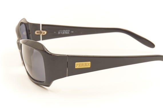 Authentic Gianfranco FERRE GF Black Sunglasses / … - image 9
