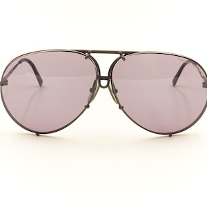 PORSCHE DESIGN by CARRERA 5621 96 135 Austria 80&#39;s Rare Large Vintage Sunglasses / Good Condition with Interchangeable Lenses