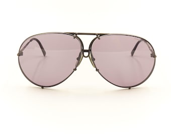 PORSCHE DESIGN by CARRERA 5621 96 135 Austria 80's Rare Large Vintage Sunglasses / Good Condition with Interchangeable Lenses