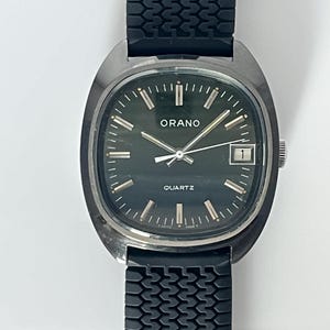 ORANO Vintage Wristwatch for Men and Women with ETA ESA 9182 Quartz Movement / 1980s / Swiss Made Watch / New Old Stock