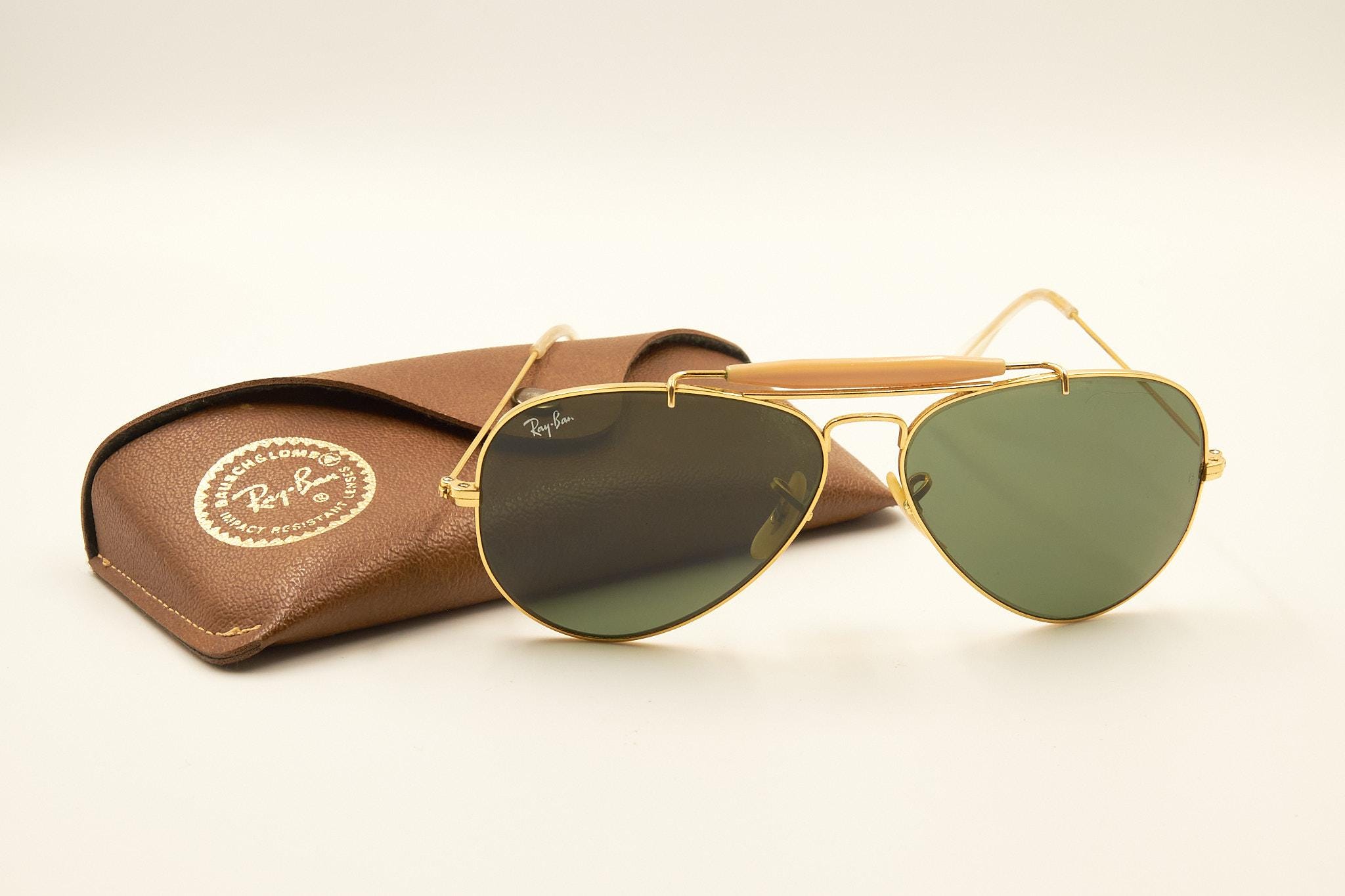 RAY BAN Bausch Lomb B&L USA Ray-Ban Outdoorsman G15 58 14 Gafas