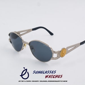 TROPICAL CLUB by Castellani (Versace Medusa Style) Lunettes de soleil Made in Italy / BON État / Designer vintage / Hommes Femmes