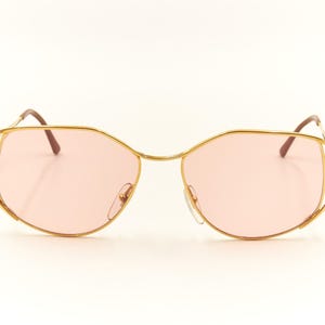 CHRISTIAN DIOR CD Metal Made in Germany Vintage Sunglasses Women / Designer Eyewear 1980s / Good Used Condition With New Replacement Lenses