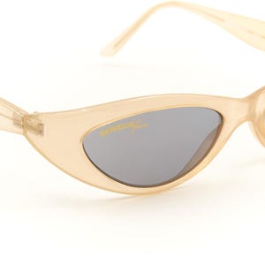 SERIOUS FUN by ALPINA B52 Vintage 1990s Clear Designer Sunglasses Made in Germany / Eyewear for Men & Women / New Old Stock