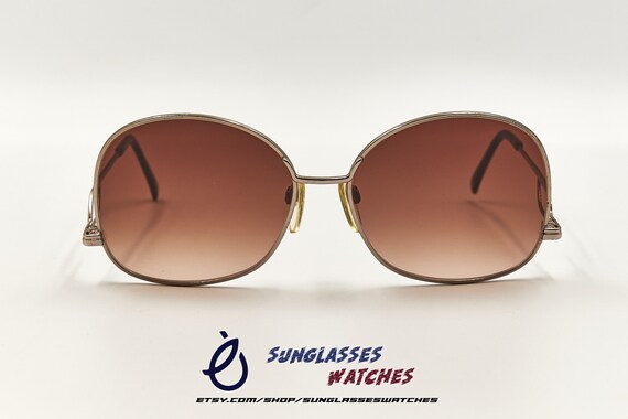 Vintage Luxottica Avant Garde Brown Gradient Sunglasses m_6994925214937706d8001201.jpeg main image 2