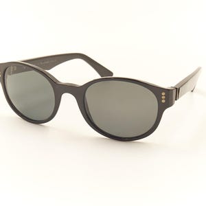 CARTIER Black Acetate Highend Sunglasses for Men & Women / Good Preowned Condition with New Lenses
