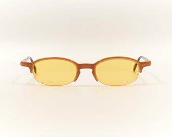 Gafas de sol MIKLI de MIKLI 6079 de acetato con montura media vintage de los años 2000 / Fabricadas a mano en Francia / Gafas NOS para hombres y mujeres / Stock antiguo nuevo