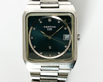 Certina DS 100 Meters Sapphire Quartz Titanium Double Tone