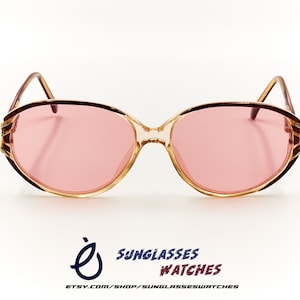 VINTAGE Mod 123 Col 967 Made in Italy Designer Sunglasses / Vintage Eyewear for Women / Good Used Condition with New Lenses