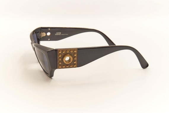 Authentic GIANNI VERSACE Mod 489 Col 852 Black Go… - image 4