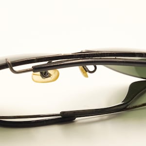 RAY BAN ボシュロム B&L USA / レイバン ブラック アウトドアマン 62 14 レア サングラス / 1980 年代 中古良好 / ヴィンテージ / メンズ レディース 画像 8