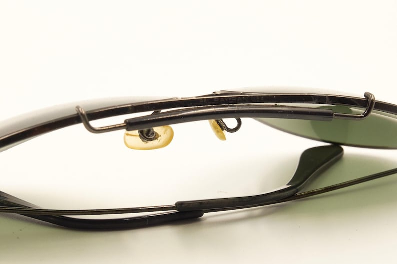 RAY BAN ボシュロム B&L USA / レイバン ブラック アウトドアマン 62 14 レア サングラス / 1980 年代 中古良好 / ヴィンテージ / メンズ レディース 画像 8