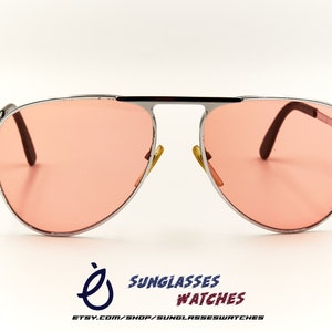 SILHOUETTE MOD 936 Aviator Vintage Sunglasses Made in Austria / Eyewear for Men / Used Condition with New Lenses