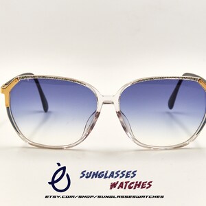 SILHOUETTE SPX M 1749 Vintage Clear Sunglasses Made in Austria / NOS New Old Stock Eyewear for Women / New Lenses