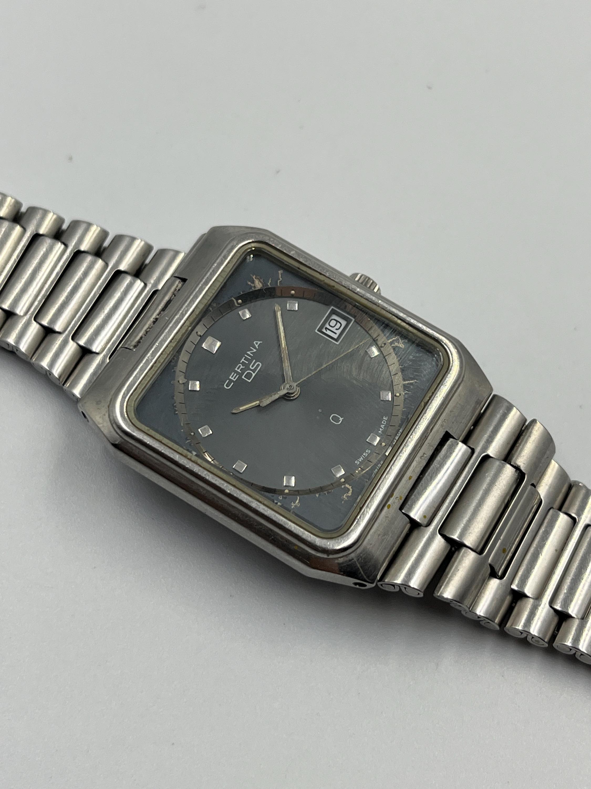 CERTINA DS Q Turtle Swiss Made Vintage Watch With NSA