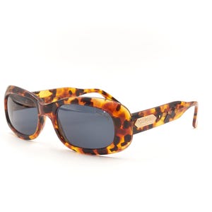 PIERRE CARDIN Paris 8104 Lunettes de soleil de créateur vintage en acétate écaille / Fabriquées en France / Lunettes pour femmes / Bon état