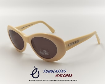 VOGART bY Police Mod 3126 White Stylish Designer Sunglasses Made in Italy / NOS Eyewear for Women / New Old Stock / Deadstock