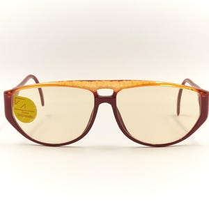 ZEISS 8126 West GERMANY Oversized Sunglasses / New Old Stock / 1970s Vintage Designer / Men Women