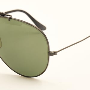 RAY BAN ボシュロム B&L USA / レイバン ブラック アウトドアマン 62 14 レア サングラス / 1980 年代 中古良好 / ヴィンテージ / メンズ レディース 画像 7