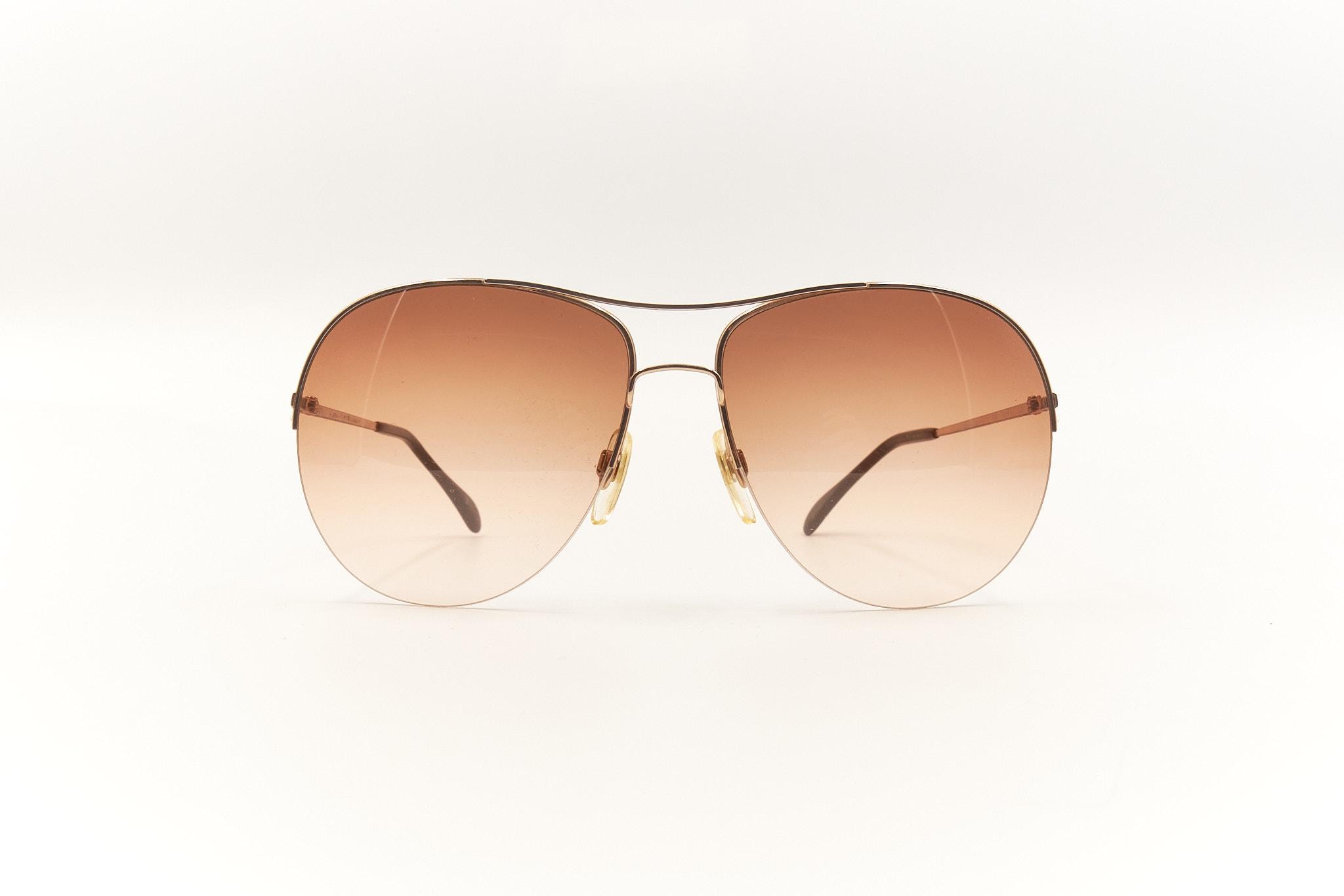 Semi Rimless Aviator - Etsy