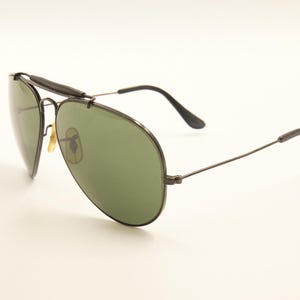 RAY BAN ボシュロム B&L USA / レイバン ブラック アウトドアマン 62 14 レア サングラス / 1980 年代 中古良好 / ヴィンテージ / メンズ レディース 画像 3