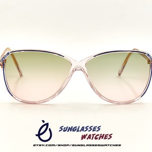 SILHOUETTE SPX M1730 Vintage Clear Sunglasses Made in Austria / NOS New Old Stock Eyewear for Women / New Lenses