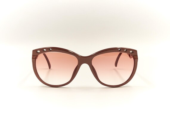 SAPHIRA 4169 Optyl Butterfly 1980s Vintage Designer Sunglasses