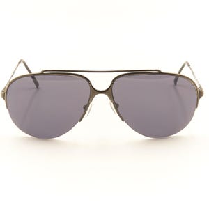 CARRERA Mod 5470 90 Large 60 14 Made in Austria Vintage Half Rim Sunglasses / Used Condition with New Replacement Lenses / for Men
