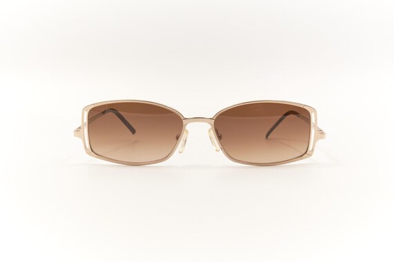 BHR MOD 7148 Col 1 Vintage Rectangular Sunglasses… - image 1
