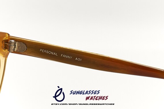 CLAUDE BERNARD Personal Fanny A01 Paris France Oversized Flat Sunglasses / NOS / Vintage Designer Eyewear for Women / New Old Stock View 6