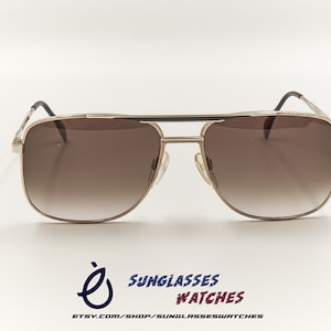 SILHOUETTE M7048 00 Bridge Vintage Sunglasses Made in Austria / NOS Eyewear for Men & Women / New Old Stock with New Lenses