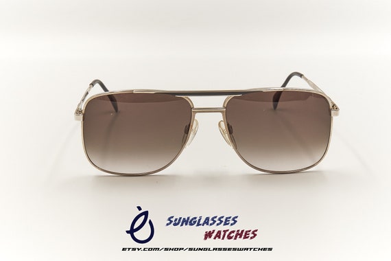 SILHOUETTE M7048 00 Bridge Vintage Sunglasses Made in  display picture 2