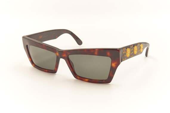Authentic GIANNI VERSACE Mod Col Tortoise Medusa … - image 1