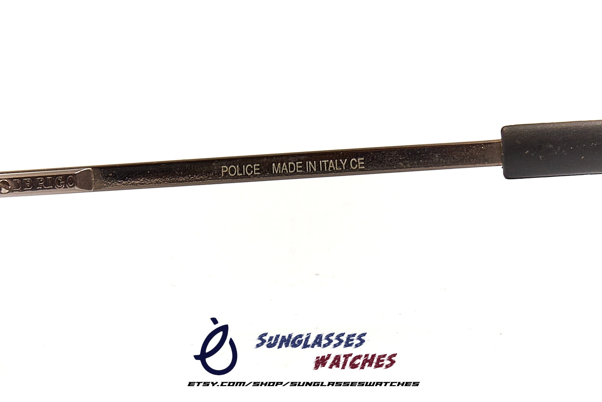 POLICE 2496 Col 568 Vintage Sunglasses Made in Italy for Men and