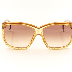 CHRISTIAN DIOR CD 2065 10 Oversized Optyl Made in Germany Vintage Sunglasses for Women / Vintage 1980s Designer Eyewear / New Old Stock