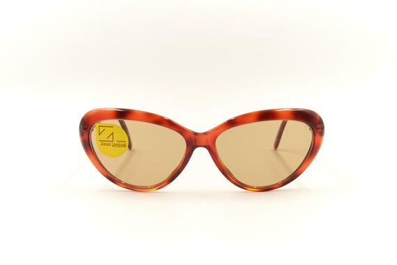 ZEISS 8339 8200 West GERMANY Tortoise Cateye Sunglasses  display picture 1