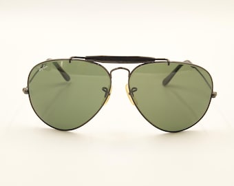 RAY BAN Bausch Lomb B&L USA / Ray-Ban Outdoorsman 62 14 Gafas de sol raras / Década de 1980 Usadas en buen estado / Vintage / Hombres Mujeres