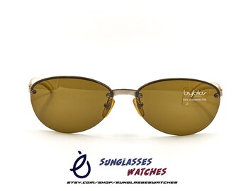 Mens Womens Vintage Light Brown Tortoiseshell BYBLOS  display picture 1