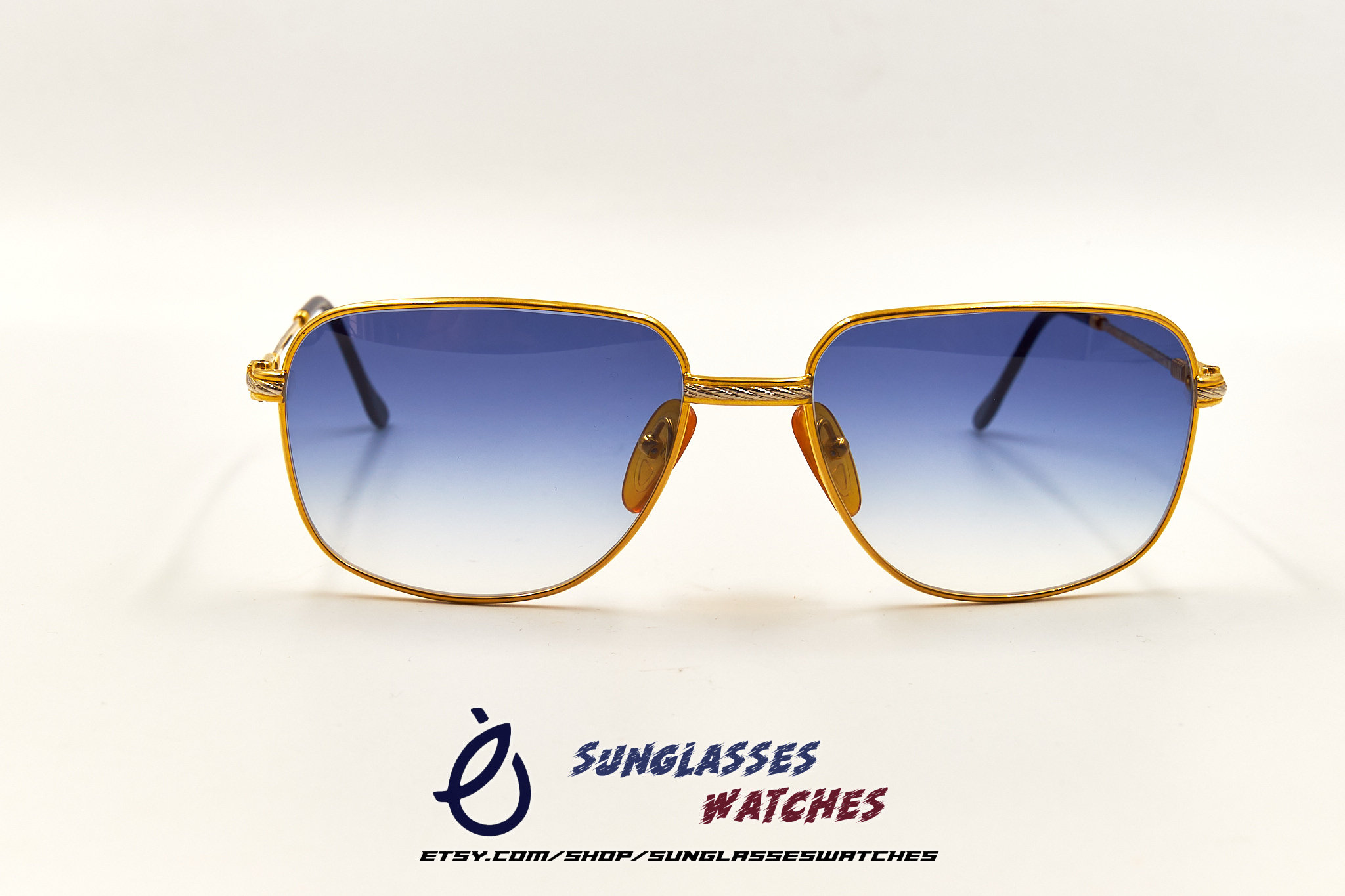 FRED ZEPHIR 58 17 Gold Wire Vintage Designer Highend 