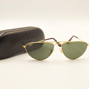 RAY BAN Bausch Lomb B&L FASHION W1081 / Ray-Ban 59mm Sunglasses 59 16 / 1980s Good Used Condition / Vintage / Men Women