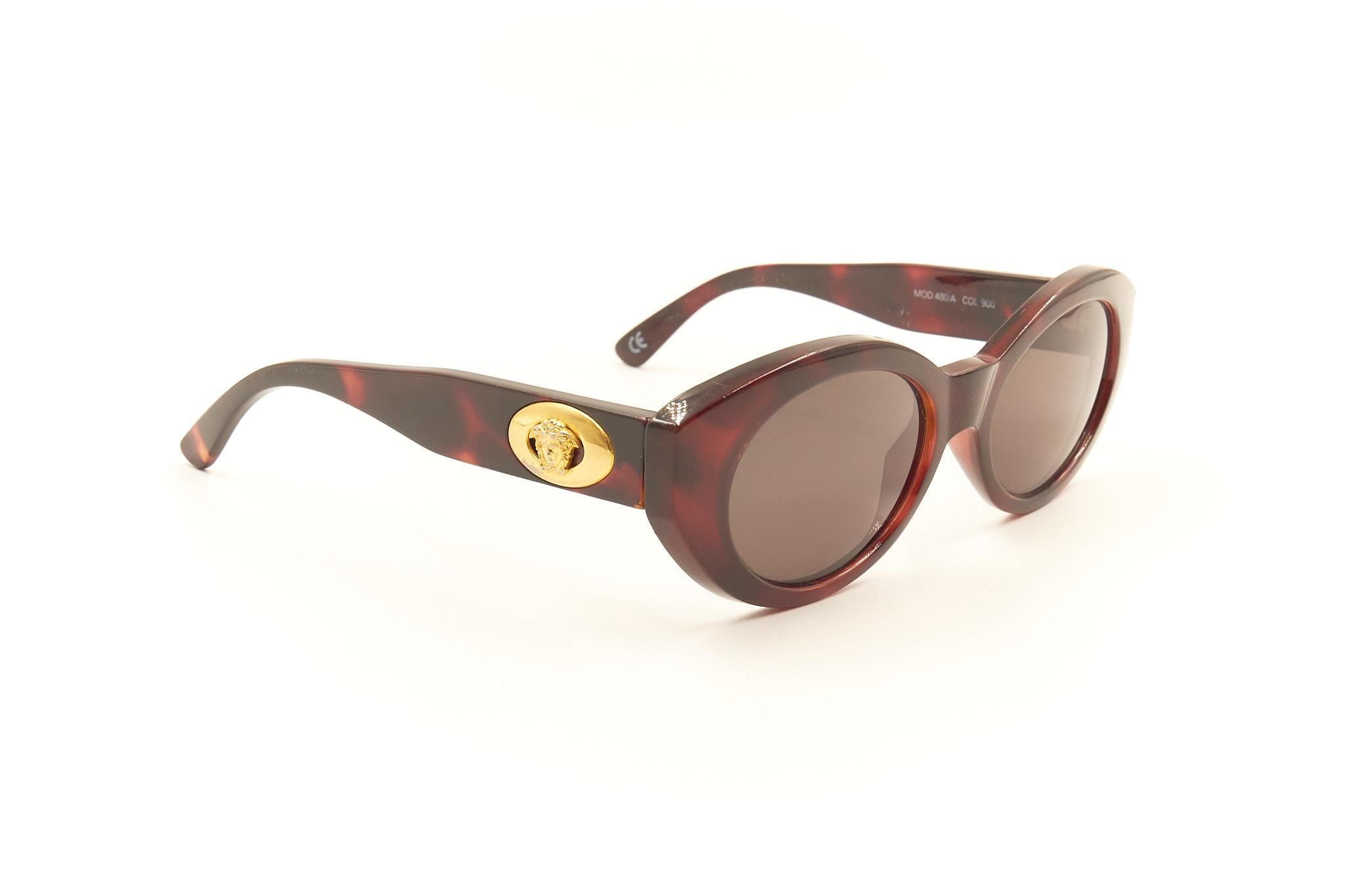 Authentic GIANNI VERSACE MOD 480A Col 900 Tortoise Medusa