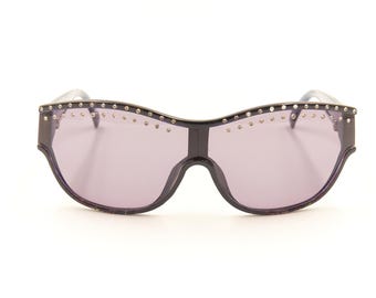 CHRISTIAN DIOR CD 2438 50 Optyl Diamonds Combo Made Germany Vintage Sunglasses for Women / Vintage 1980s Designer Eyewear / New Old Stock