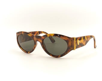GIANNI VERSACE Mod 617 /A Col 279 Medusa Theme Vintage Authentic Designer Sunglasses / Good Preowned Condition Eyewear for Women